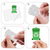 18pcs Green Glitter Dessert Cupcake Topper Garbage Truck Trash Cans Truck Waste Management Recycling Theme Decorations Boy Girl Happy Birthday Party Decor Supplies view 4