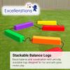 Excellerations Anti-Slip Stackable Balance Logs view 3