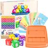 Matching Letter Game for Kids - Sight Read, Word Matching, Alphabet Letters - Fun and Educational Learning Toys for Toddler, Preschool, Kindergarten - Reading and Spelling Games for Kids Ages 4-8 view 1