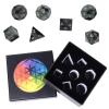 Nupuyai Healing Kambaba Jasper Stone D&D Polyhedral Dice Set with Box for Dungeons and Dragons, Set of 7 Table Top Game Dice for RPG MTG Roleplaying Collection view 3