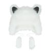 LittleLuluda Cute Cat Ears Animal Hood Faux Fur Hat for Winter view 1