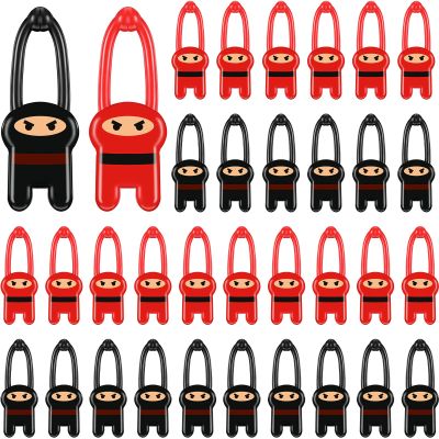 48 Pcs Stretchy Flying Ninjas Stretchable Funny Finger Ninja Slingshot Toys Elastic Stretchy Flying Slingshot Ninja Toys Ninja Party Favors Supplies