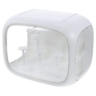 Cabilock Figure Model Displaying Box Capacity Transparent Craft Toy Storage Case Figures and Collectibles and Material for Offices Schools and Home Decor