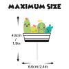18pcs Green Glitter Cactus Dessert Cupcake Topper Green Taco Bout Mexican Fiesta Theme Decor Supplies Baby Shower Happy Birthday Party Decorations view 4