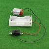 Jinxiaobei Lcuihua-dc Motor Mini DIY Electronic Motor, Simple Circuit Models Kit, 16500 RPM, 130 Motor Kit with 2 X AA Battery Storage Case and Switch view 3
