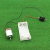 Jinxiaobei Lcuihua-dc Motor Mini DIY Electronic Motor, Simple Circuit Models Kit, 16500 RPM, 130 Motor Kit with 2 X AA Battery Storage Case and Switch view 4