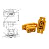 Amass 10 PCS XT60E-F Mountable XT60E Female Plug Connector with Screws for RC Drone Aircraft FPV Racing Drone view 3