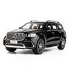 WAKAKAC Diecast Car Model GLS63 AMG 1/24 Alloy Collectible Pull Back Toy Car with Light and Sound Toy Vehicle for Adult Boys Gift(Black) view 1