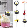 18pcs Glitter Sushi Dessert Cupcake Topper Baby Shower Theme Decor Supplies Boys Girls Happy Birthday Japanese Party Decorations view 2