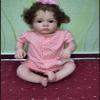 KAWAYII Newborn Baby Doll 23 Inch Realistic Reborn Girl Dolls Soft Silicone Weighted Body Toddler Doll Toy Accessories for Kids & Collection view 3