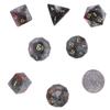 Nupuyai Healing Africa Bloodstone D&D Polyhedral Dice Set with Box for Dungeons and Dragons, Set of 7 Table Top Game Dice for RPG MTG Roleplaying Collection view 2