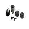 Traxxas Toyota Supra GT4 Exhaust Tips (2) Exhaust Mount (2) with 2.6x8mm BCS (4) view 1
