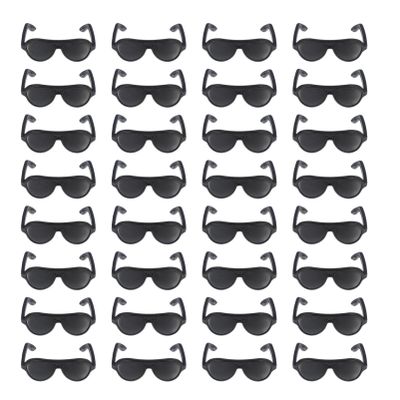 TOYANDONA 80pcs Doll Sunglasses, Miniature Sunglasses Mini Doll Costume Accessories for Dollhouse Crafts