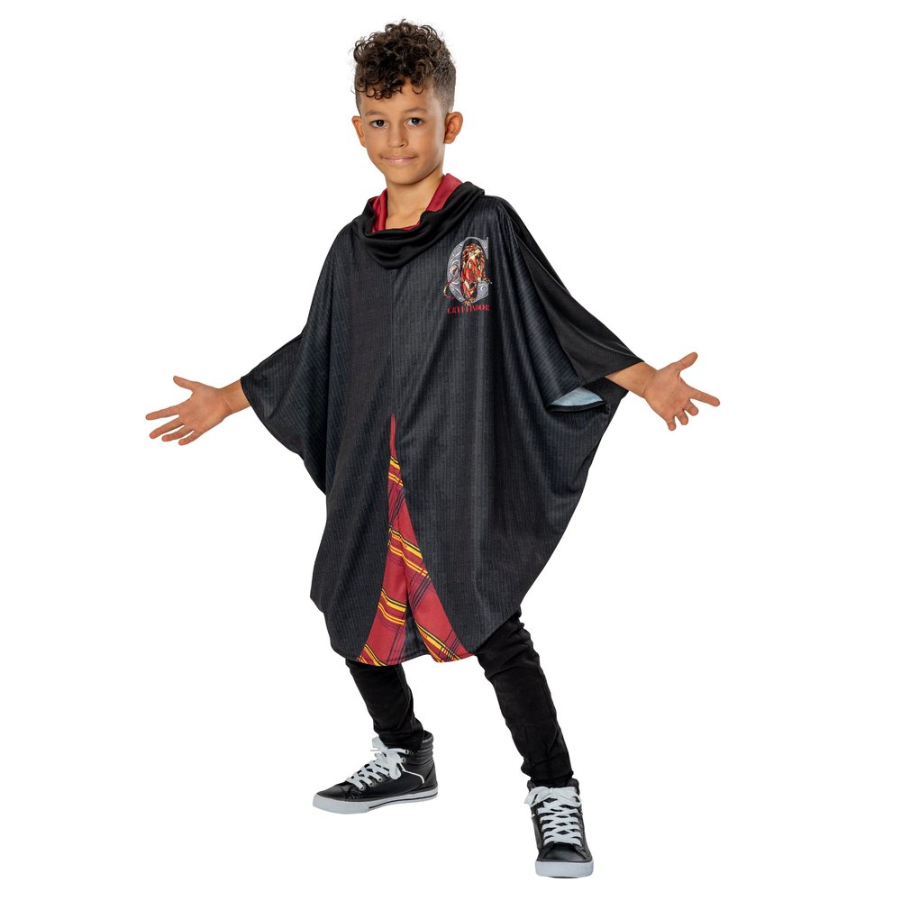Rubies Official Harry Potter Gryffindor Child Poncho, Kids Fancy Dress, Age 5-6 years Halloween Halloween