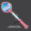 ArtCreativity Light Up Pearl Diamond Wand for Kids, 1 Piece, 17.25 Inch Wand Toy with a Spinning Pearl, Mermaid Princess LED Wand for Boys & Girls, Fun Pretend Play Prop with Batteries view 4