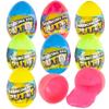 ArtCreativity Silly Putty Eggs for Kids, Set of 8, Pre Filled Easter Eggs with Bouncing Putty Inside, Great as Stress Relief Toys for Kids, and Easter Basket Stuffers Fillers view 1