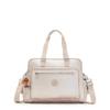 Kipling Alanna Metallic Diaper Bag Quartz Metallic view 1