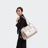 Kipling Alanna Metallic Diaper Bag Quartz Metallic view 2
