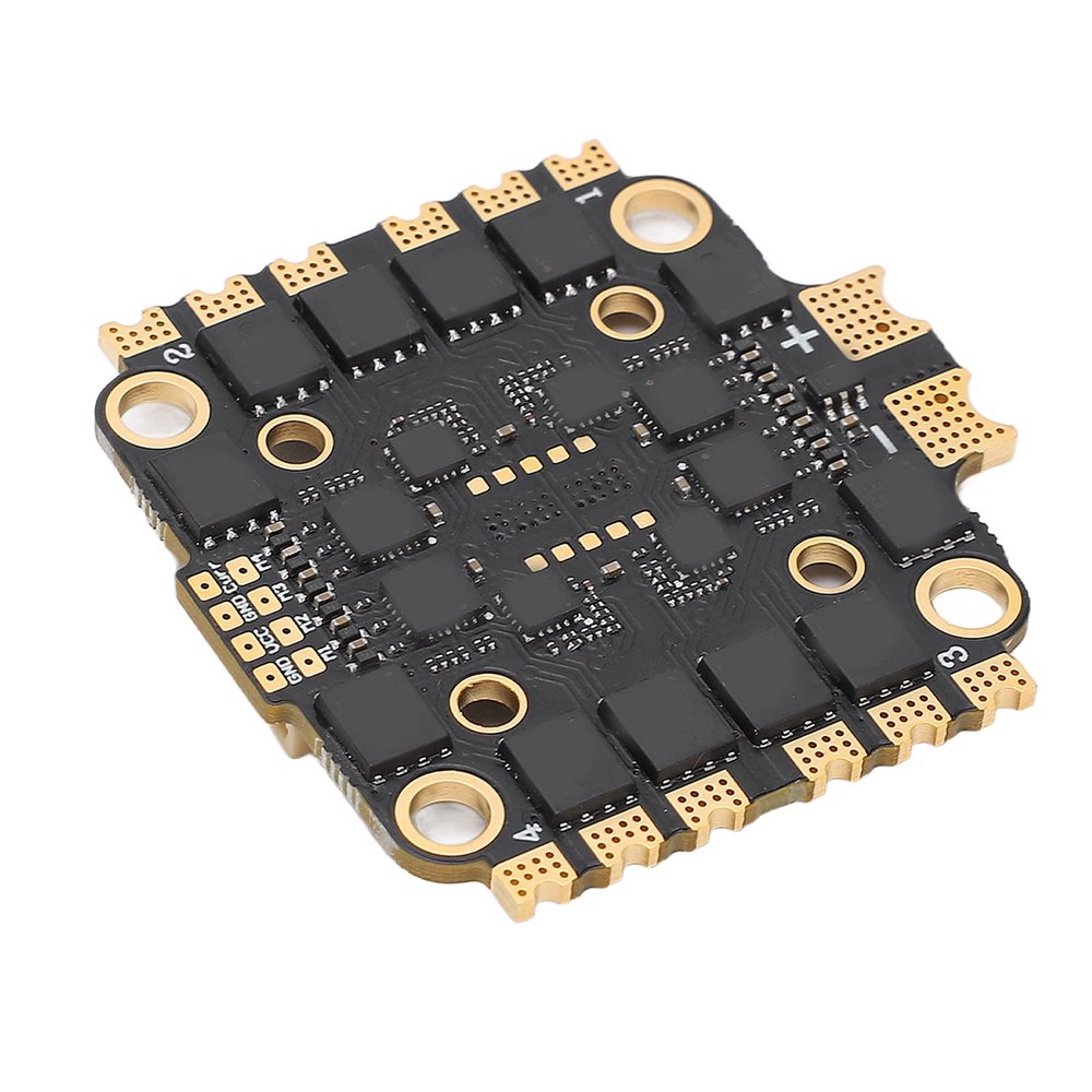 4 in 1 45A ESC, 45A 26S ESC with Double Hole Spacing RC Drone Quadcopter Electronic Speed Controller