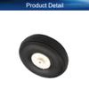 Bettomshin 1.75 inch RC Model Airplane Super Light Sponge Tire Tail Wheel Tire and Wheel Sets for RC Car Airplane PU Sponge Tire with Plastic Hub 2Pcs view 3