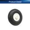 Bettomshin 1.25 inch RC Model Airplane Super Light Sponge Tire Tail Wheel Tire and Wheel Sets for RC Car Airplane PU Sponge Tire with Plastic Hub 1Pcs view 3