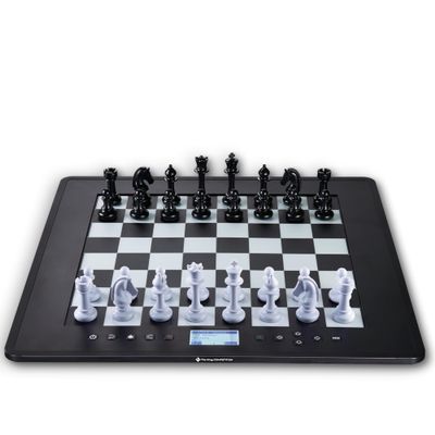 Electronic Chess Board Set - Kids & Adults - Teaching Mode - Pressure Sensor Board and Pieces - Interactive Strategy & Learning Trainer - AI Chess Board - Smart Chess Board - LCD Display - Millennium