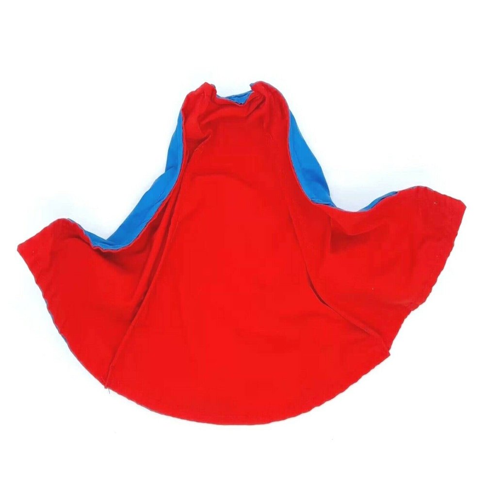 1/12 Scale Miniature Custom Handmade Two Tone Fabric Wired Cape for Storm Collectibles Darkstalkers Demitri Maximoff