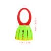 Handheld Jingle Ring Sleigh Bells: 2Pcs Cartoon Handbell Party Rattle Kids Bell Rattle Luminous Handbell Musical Instrument view 2