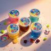 5 Pack Butter Slime Kit,Birthday Gifts for Kids,Party Favors for Girls and Boys,Non-Sticky,Super Soft Stress Relief Toy view 4
