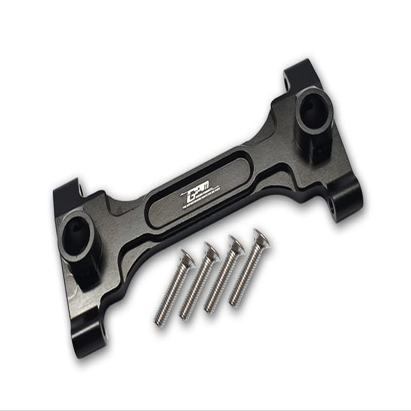 GPM for 1/6 4WD SCX6 Jeep JLU Wrangler AXI05000 Aluminum Rear Chassis Brace -5PC Set (Black)