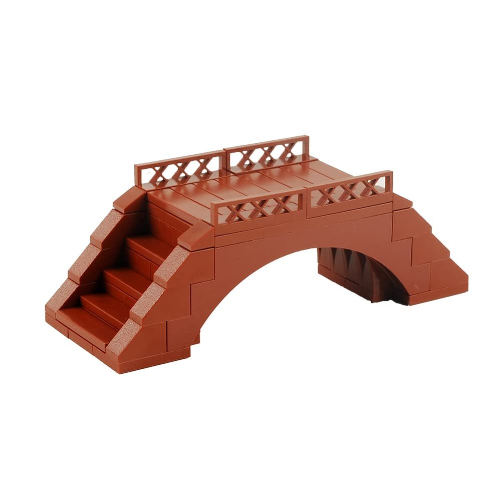 BAENRCY Bridge Building Blocks Park Sencery Accessories Garden Set Building Bricks Kit DIY Building Set Compatible All Major Brands (#B)