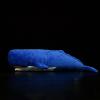 Frankiezhou Home Realistic Sperm Whale Plush Toy - Blue Long Lifelike Sperm Whale Stuffed Toys, Super Soft Sea Physeter Macrocephalus Dolls Plush Pot Toy Gift Collection for Kids, 21Inches view 4
