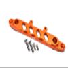 GPM for 1/6 4WD SCX6 Jeep JLU Wrangler AXI05000 Aluminum Front Chassis Brace -5PC Set (Orange) view 1