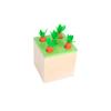 Tiger Montessori Box Wooden Play Kit, 3-in-1 Activity Cube: Includes Carrot Harvest, Object Permanent Box, Coin Box - Early Development Learning for Toddlers Ages 1-3 view 3