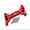 GPM for 1/6 4WD SCX6 Jeep JLU Wrangler AXI05000 Aluminum Rear Chassis Brace -5PC Set (red) view 1