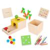 Montessori Box Play Kit, Early Child Development Learning Material for 1-3 Years Old Babies (Play Kit, 4 for 1) view 1