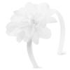 Gymboree Girls and Toddler Headbands and Hair Accessories, White Flower Hb, One Size view 1