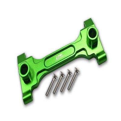 GPM for 1/6 4WD SCX6 Jeep JLU Wrangler AXI05000 Aluminum Rear Chassis Brace -5PC Set (Green)