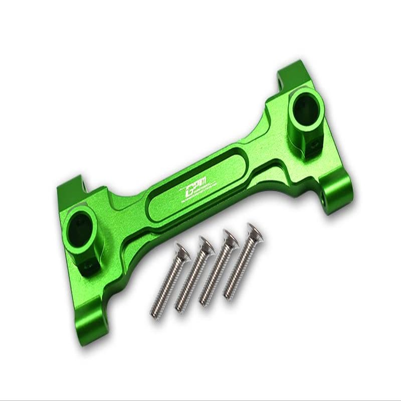 GPM for 1/6 4WD SCX6 Jeep JLU Wrangler AXI05000 Aluminum Rear Chassis Brace -5PC Set (Green)