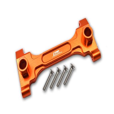 GPM for 1/6 4WD SCX6 Jeep JLU Wrangler AXI05000 Aluminum Rear Chassis Brace -5PC Set (Orange)