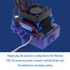OGRC ESC Cooling Fan Aluminum Alloy ESC Cooling Fan for traxxas 1/10 Slash 4x4 Stampede 4x4 VXL-3s Rustler for Traxxas 3340 Velineon VXL-3s ESC view 3