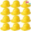 JOYIN 24 Pcs Toy Construction Hard Hats, Soft Plastic Yellow Kids Party Hat, Birthday for Construction Birthday Party, Childrens Engineer,Building Dress Up Hats, Theme Party Favors view 1