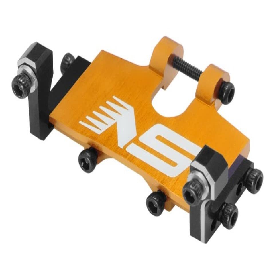 Nexxspeed CNC Aluminum Steering Servo Mount (Gold) - AXIAL SCX24