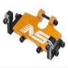 Nexxspeed CNC Aluminum Steering Servo Mount (Gold) - AXIAL SCX24 view 1