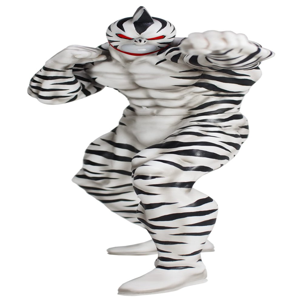 CCP CMC Series CCP Muscular Collection No. 68 Kinnikuman Zebra 2.0 Special Color, Approx. 7.7 inches (19.5 cm), PVC, Pre-Painted and Finished Product Soft Vinyl Figure