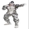 CCP CMC Series CCP Muscular Collection No. 68 Kinnikuman Zebra 2.0 Special Color, Approx. 7.7 inches (19.5 cm), PVC, Pre-Painted and Finished Product Soft Vinyl Figure view 2