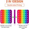EK-Memory-fish Letters P00p Fidget Toys,ABC Learning and Educational Toys,Poppers Fidget Toys,Stress Relief,Autism Sensory Toys [26 Letters on One Side | Numbers 1-30 on The Other Side] (1 Pack) view 2