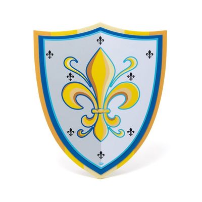 Papo - Fleur de Lys shield - Foam set - 20008 - Suitable for Boys and Girls - From 3 years old