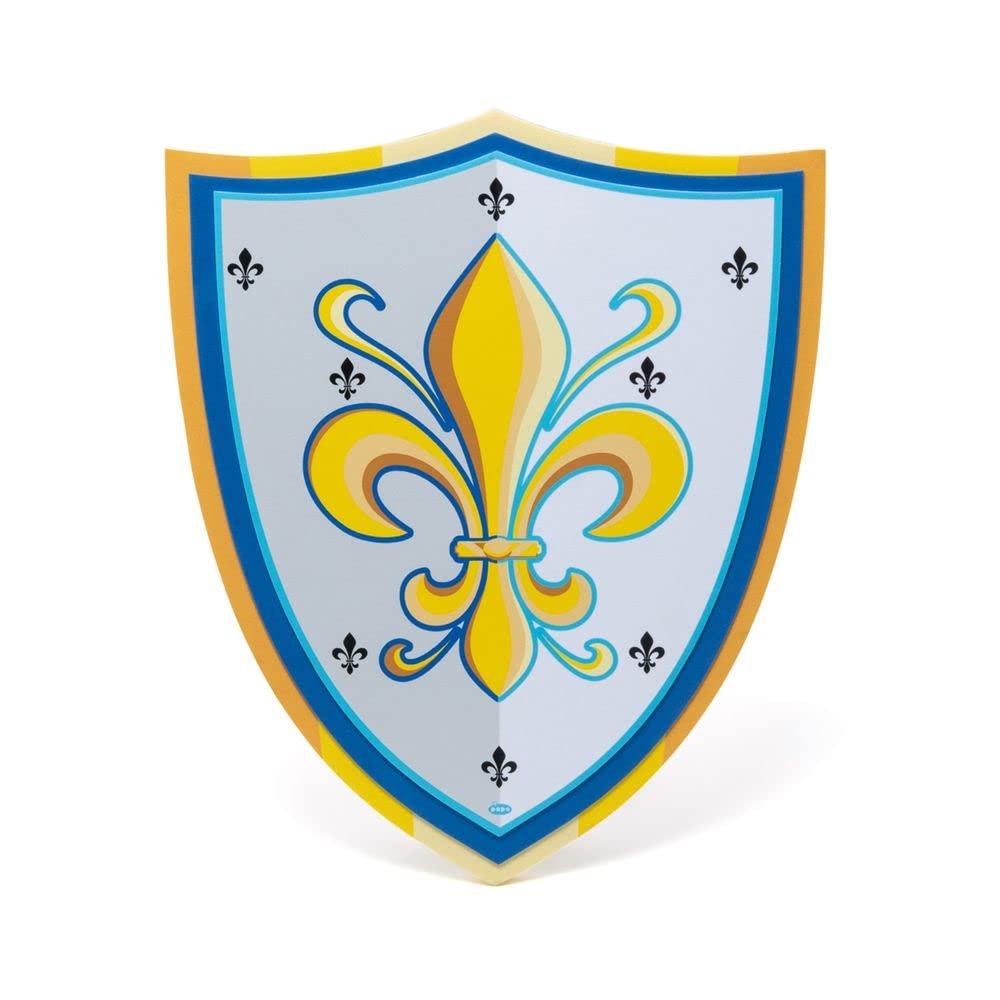 Papo - Fleur de Lys shield - Foam set - 20008 - Suitable for Boys and Girls - From 3 years old