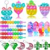 118 Pcs Party Favors for Kids 4-8, Pop Fidget Toys, Goodie Bag Stuffers, Treasure Box Toys for Classroom, Carnival Prizes, Pinata Stuffers, Goodie Bags Filler, Prize Box toys for Kids Classroom view 2
